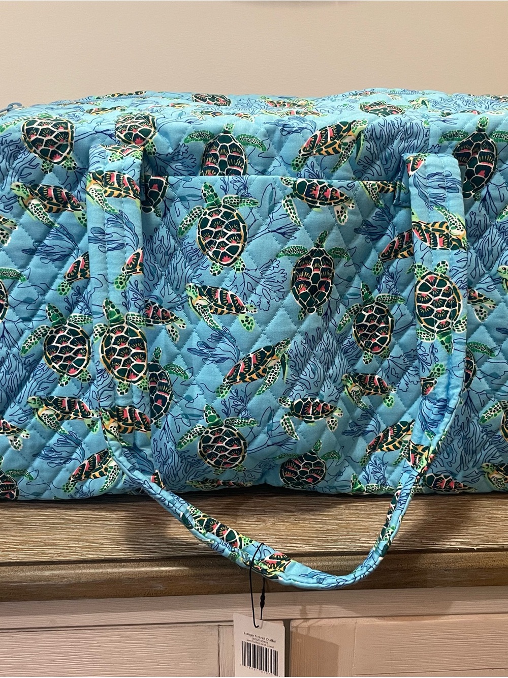 Vera Bradley sea turtles large duffle bags